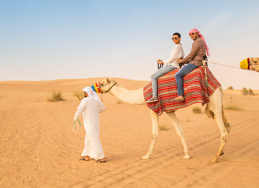 Witness the beautiful Arabic culture at Dubai desert safari.